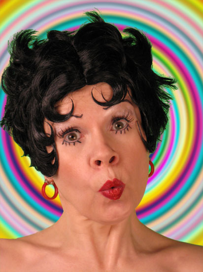 Connie as Betty Boop